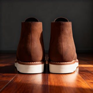 Corvellan | Botas Chukka de Hombre con Cordones y Plantilla Acolchada