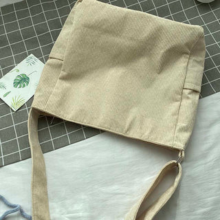 Juliette | Bolso Bandolera de Pana con Bolsillos Interiores para Mujer