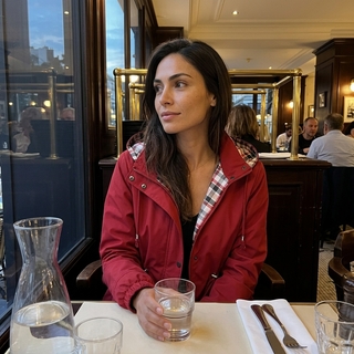 Amalia | Impermeable Largo de Mujer con Capucha Desmontable