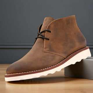 Corvellan | Botas Chukka de Hombre con Cordones y Plantilla Acolchada