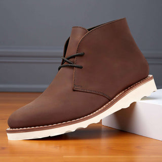 Corvellan | Botas Chukka de Hombre con Cordones y Plantilla Acolchada