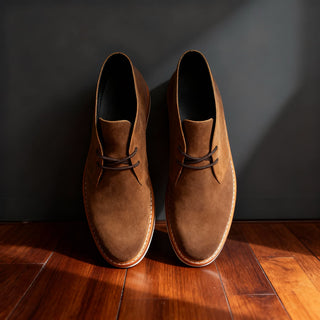 Corvellan | Botas Chukka de Hombre con Cordones y Plantilla Acolchada