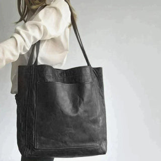 Verlanya | Bolso Tote de Cuero de Gran Capacidad para Mujer