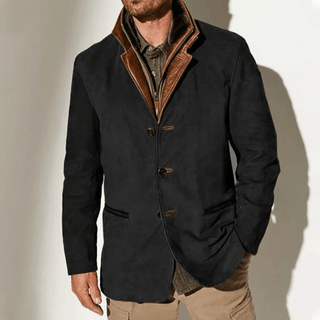 Rhovelle | Chaqueta Vintage para Hombre con Bolsillos