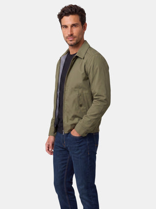Fenrick | Chaqueta Ligera con Cremallera y Cuello Clásico para Hombre