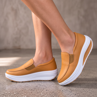 Araceli | Mocasines Ortopédicos de Mujer con Plataforma sin Cordones