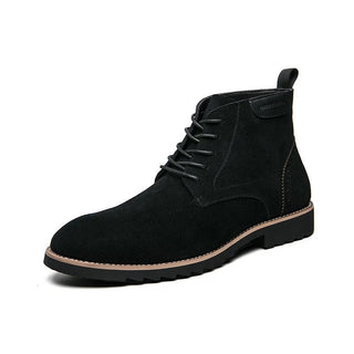 Brenvar | Botas de Hombre con Cordones y Forro Acolchado