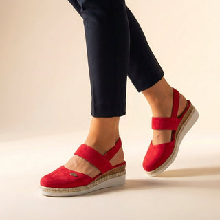 Marisol | Sandalias de Cuña Espadrille con Banda Elástica para Mujer