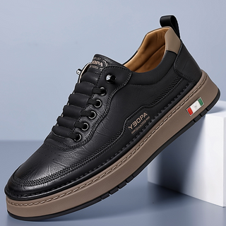 Alonzo | Zapatillas de Cuero con Suela Acolchada para Hombre