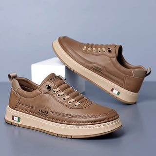 Alonzo | Zapatillas de Cuero con Suela Acolchada para Hombre