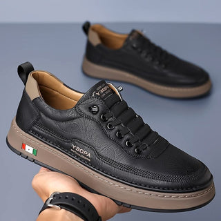 Alonzo | Zapatillas de Cuero con Suela Acolchada para Hombre