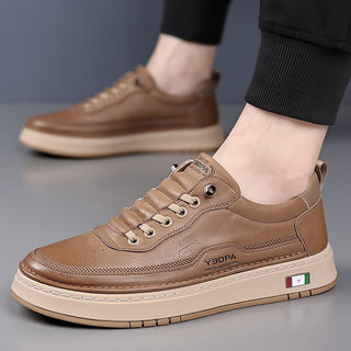 Alonzo | Zapatillas de Cuero con Suela Acolchada para Hombre