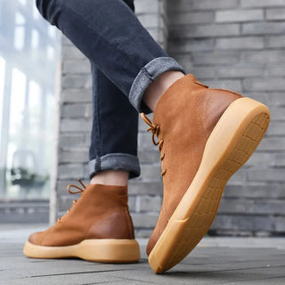 Drevian | Botas Chukka de Hombre con Cordones y Suela Gruesa