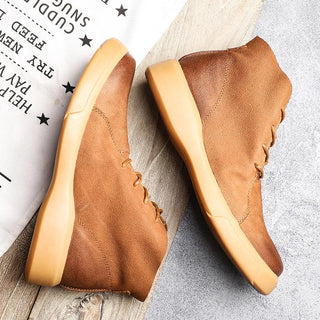 Drevian | Botas Chukka de Hombre con Cordones y Suela Gruesa
