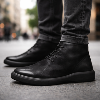 Drevian | Botas Chukka de Hombre con Cordones y Suela Gruesa
