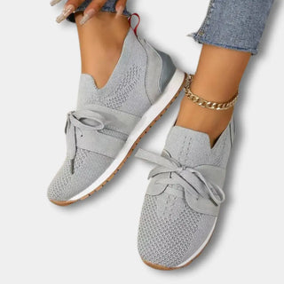 Zapatillas tejidas con cordones cruzados para Mujer – Minerva
