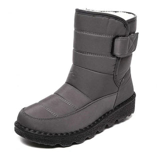 Yolanda | Botas Impermeables Acolchadas con Cierre de Velcro para Mujer