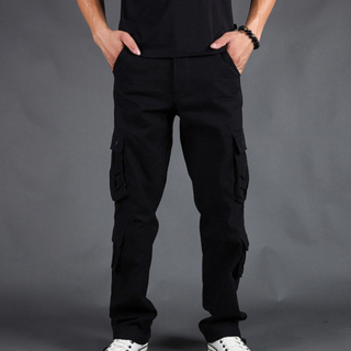 Tavren | Pantalón Cargo de Algodón de Pierna Recta para Hombre