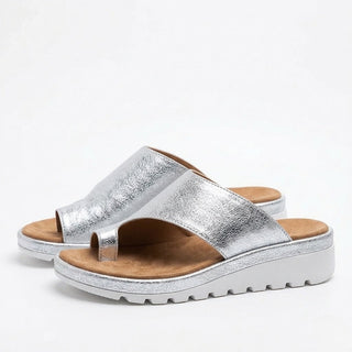 Mireia | Chanclas de Dedo con Cuña y Suela Antideslizante para Mujer