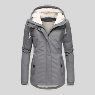 Ariane | Parka Impermeable con Forro de Borreguito para Mujer