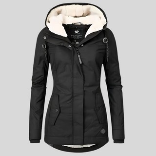 Ariane | Parka Impermeable con Forro de Borreguito para Mujer