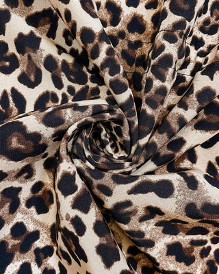 Solvane | Chaqueta Reversible con Capucha para Mujer y Estampado de Leopardo