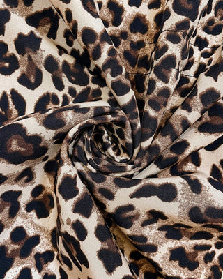 Solvane | Chaqueta Reversible con Capucha para Mujer y Estampado de Leopardo