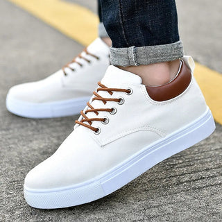 Andrés | Zapatillas de Lona con Cordones Contrastantes para Hombre